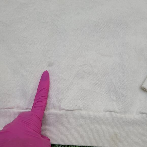 Vintage 80s Lambda-Chi-Alpha Cropped Sweatshirt S/M 19x23 - Picture 7 of 14